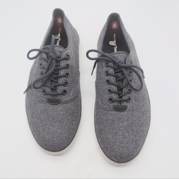Vans OTW sz 8 Gray Wool Sneakers Stylish Comfort - Picture 3 of 10